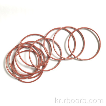 PTFE &amp; SILICON/PTFE 코팅 실리콘/PTFE 캡슐화 된 링